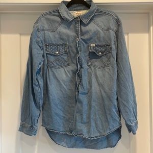 Wrangler Denim Button Down